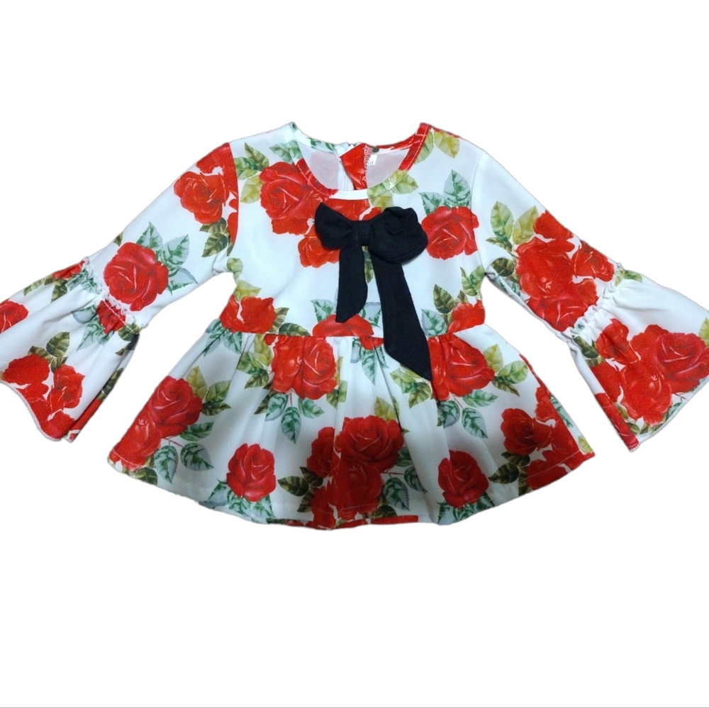 Toddler Girl Clothing Rosey Blouse size 18-24 Months Baby Girl